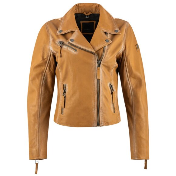 Mauritius Christy Stars Leather Jacket - Picture 1 of 16